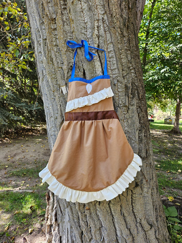 Pocahontas Dress up Apron size 4/5T