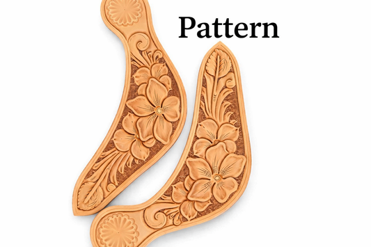 Spur Strap Floral Pattern