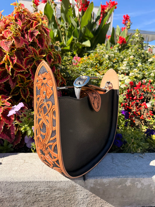 Midnight Blossom Western Worship Bag