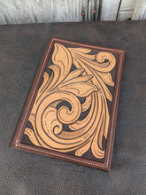 Load image into Gallery viewer, Western Swanky Leather Journal/Notebook