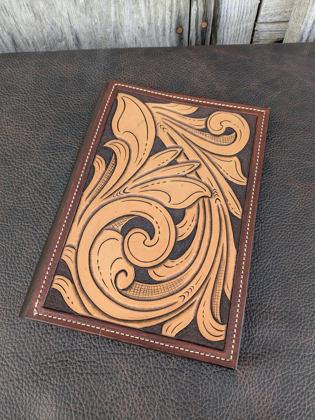Western Swanky Leather Journal/Notebook