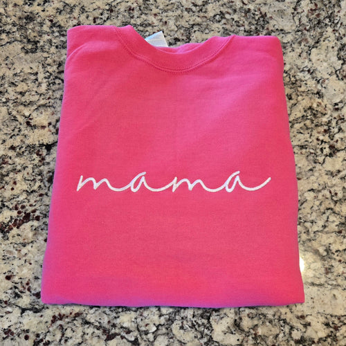 Mama script sweater