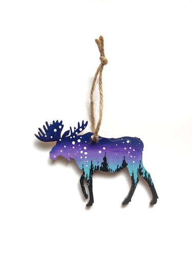 Moose Ornament  The Branded Horses